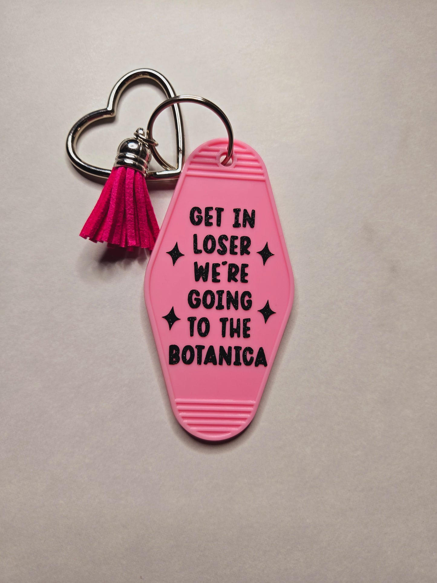 Get in loser, spiritual version Keychain