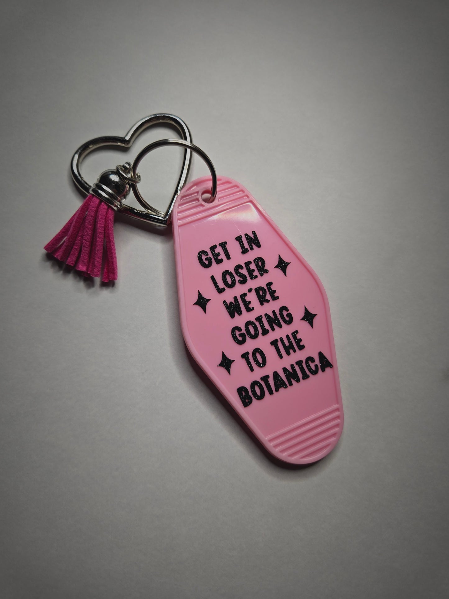 Get in loser, spiritual version Keychain