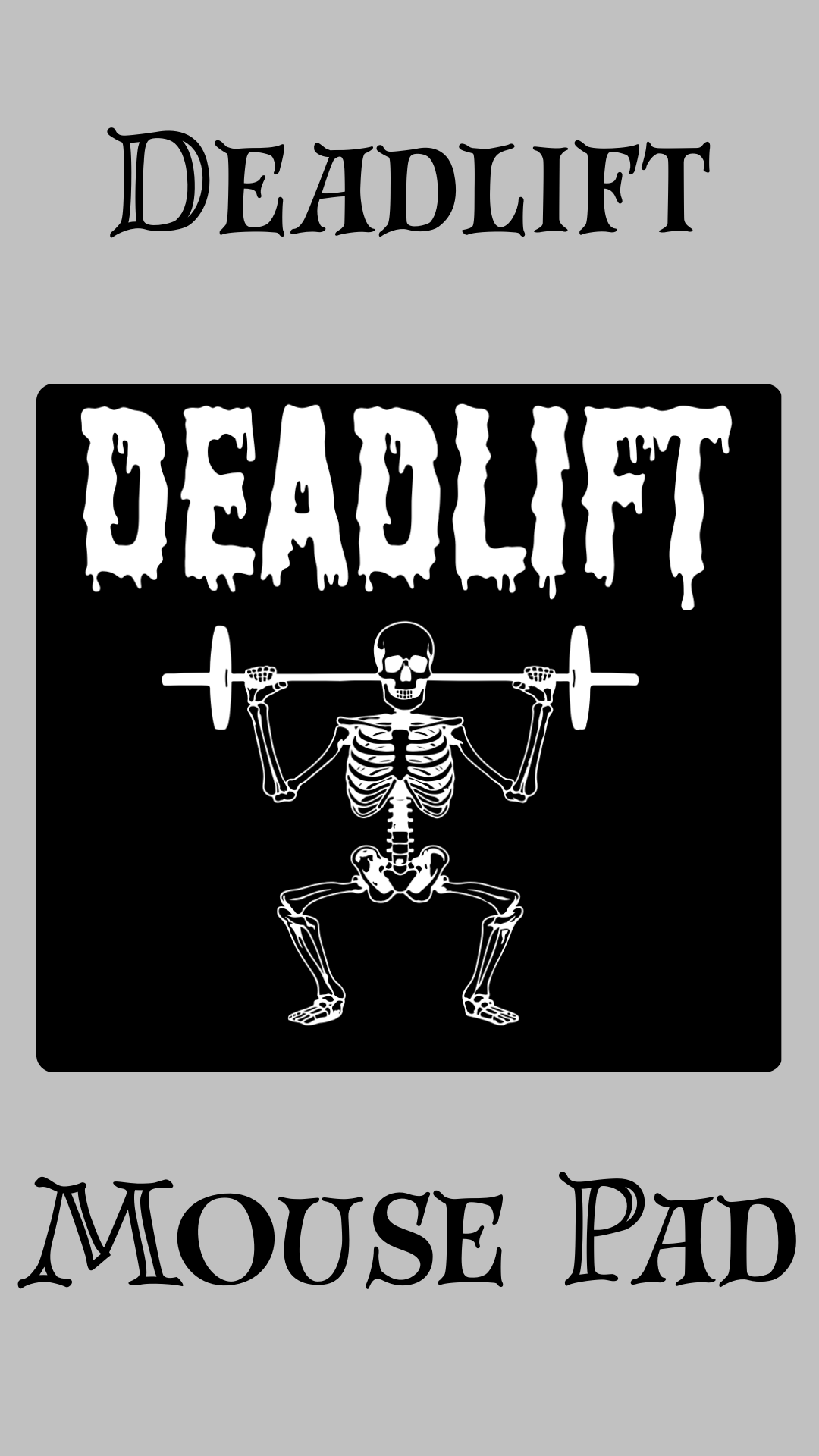 Funny Deadlift Mousepad