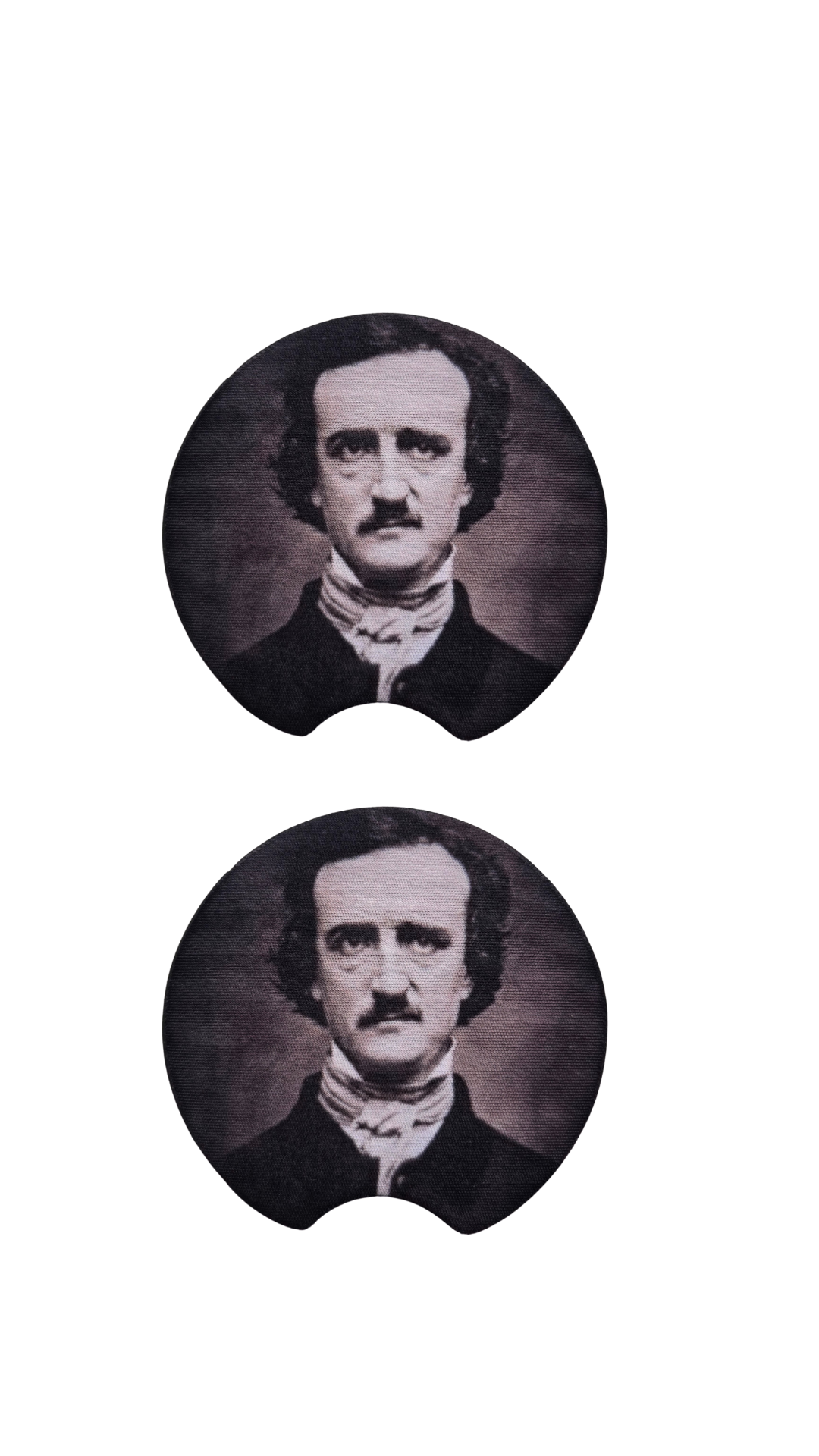 Edgar Allan Poe Car Coaster