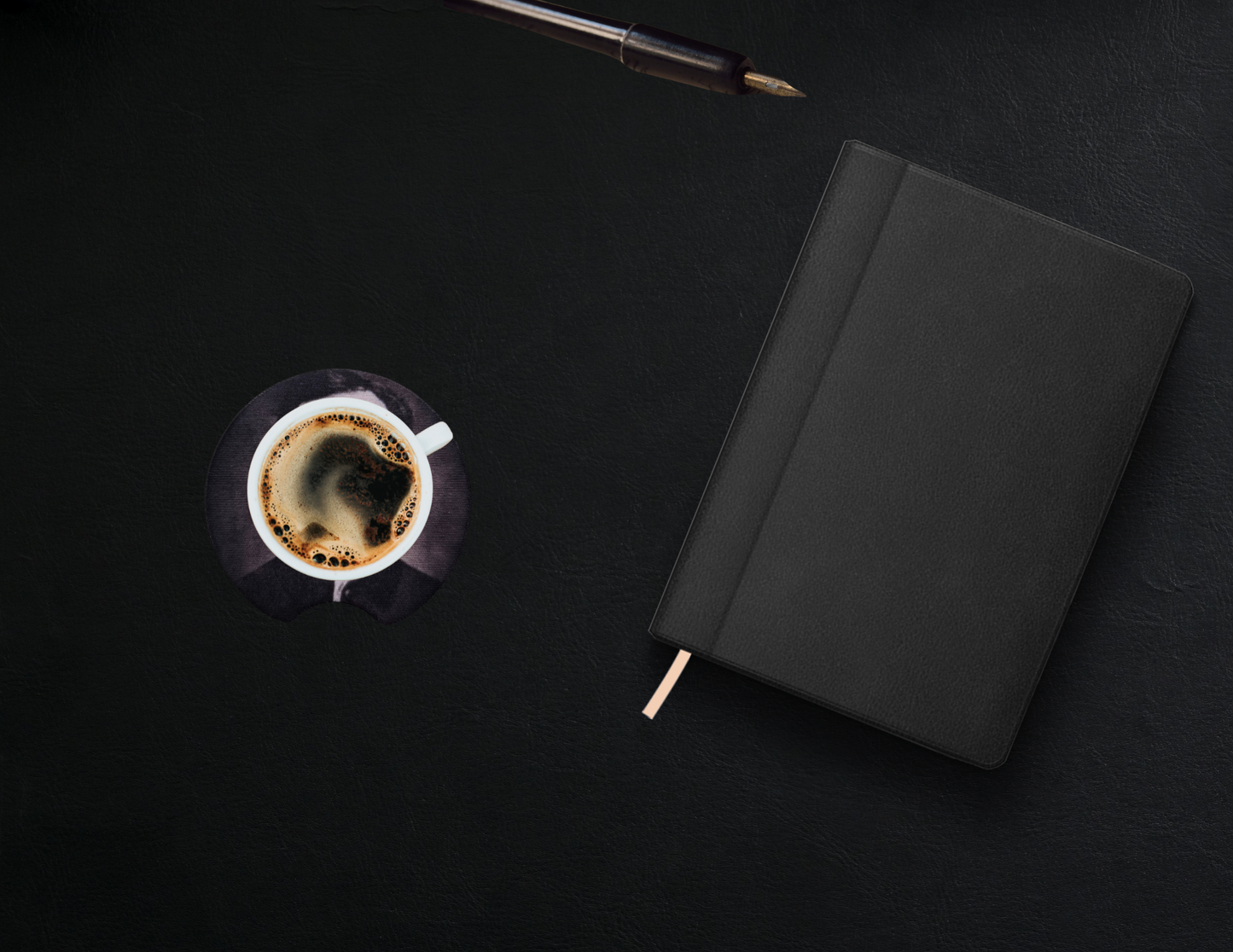 Edgar Allan Poe Car Coaster