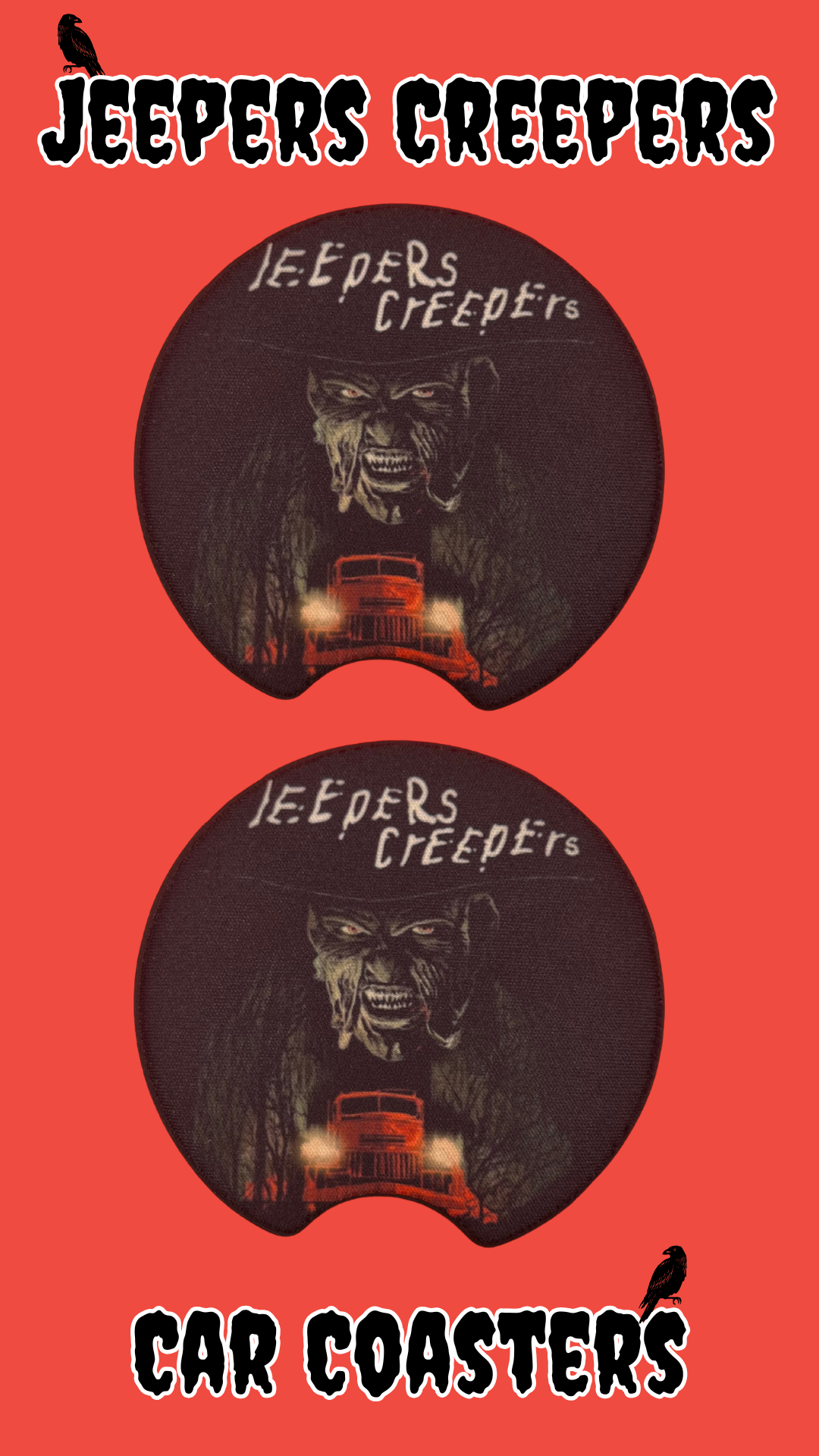 Jeepers Creepers Car Coaster