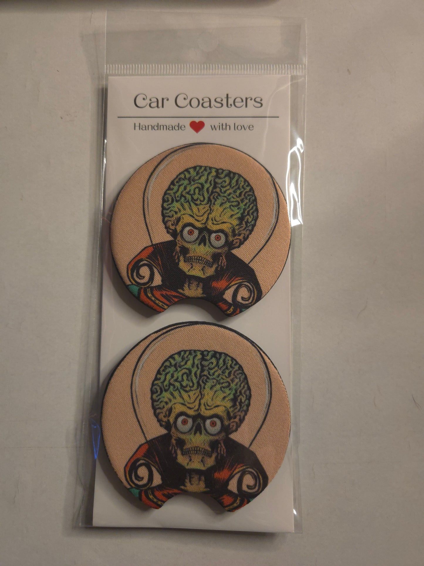 Mars Attacks Car Coasters