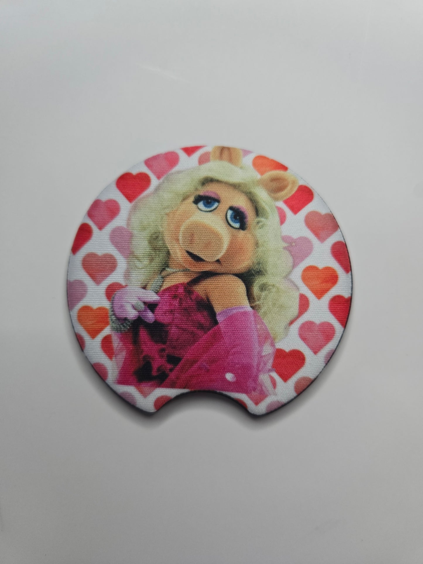 Miss Piggy Car Coaster
