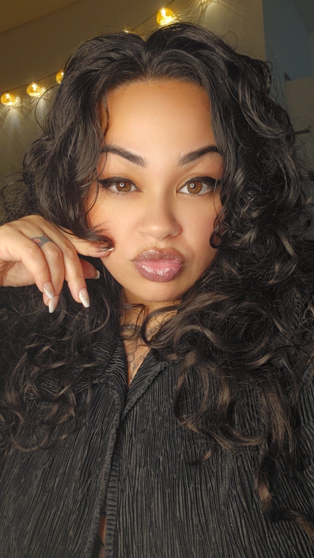 Gothaholic black tint hydrating lip gloss