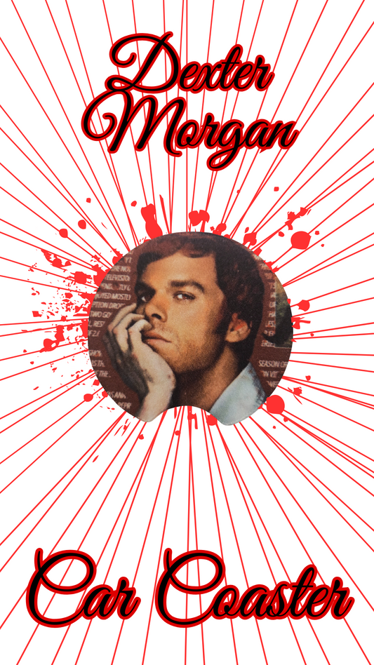 Dexter Morgan Car Coaster
