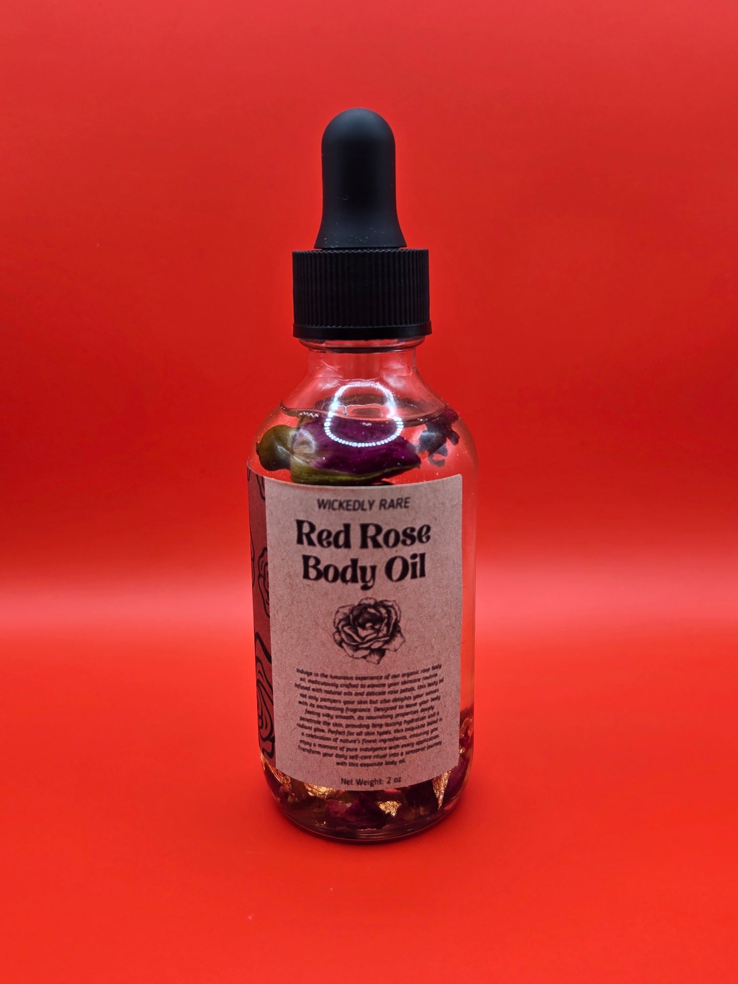 Red Rose Body Oil