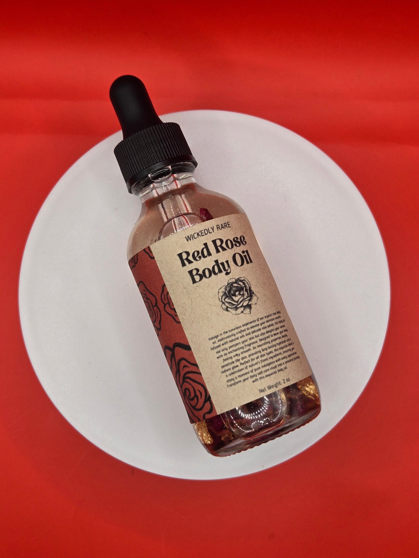 Red Rose Body Oil